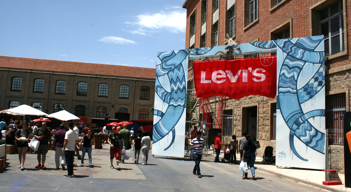 levi's pop up store